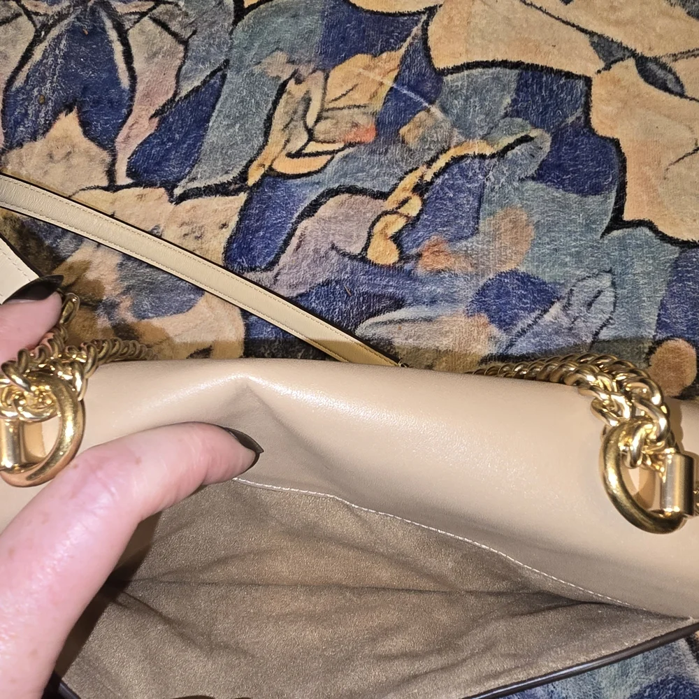 Coach Klare Snakeskin Shoulder Bag